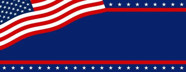 국기의 요소와 관련된 미국의 — 스톡 벡터