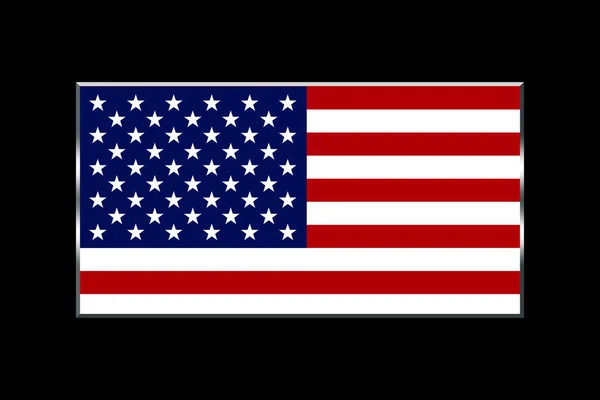 Achtergrond Van Het Amerikaanse Vlaggenconcept — Stockfoto
