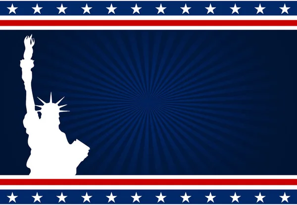 Usa Background Statue Liberty — Stock Photo, Image