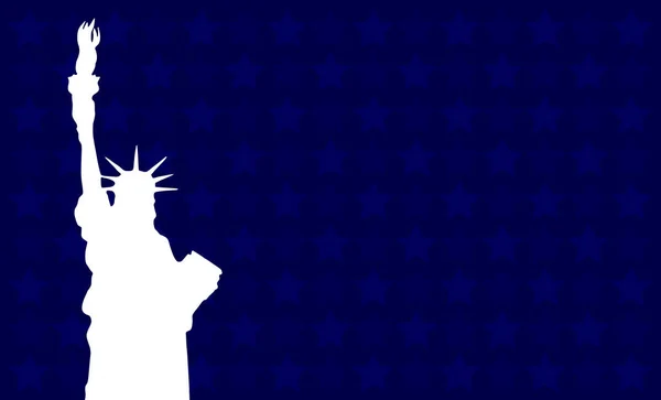 Usa Background Statue Liberty — Stock Photo, Image