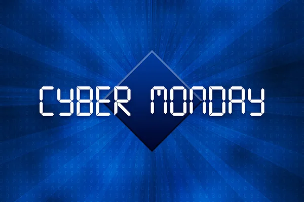 Cyber Monday Sale Poster — Stock Photo, Image