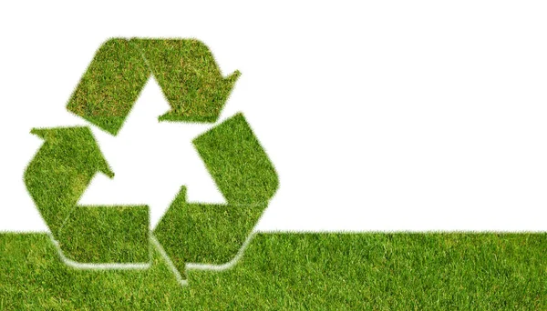 Umweltfreundlich Recycling Zeichen — Stockfoto