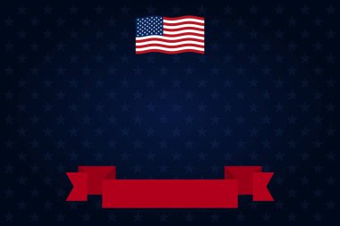 ABD arkaplan vektörü illüstrasyonu