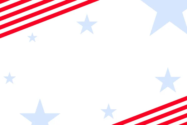 Походження Сша Елементами Американського Прапора — стоковий вектор
