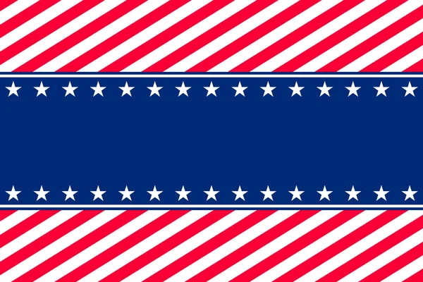 Usa Bakgrund Med Inslag Den Amerikanska Flaggan — Stock vektor
