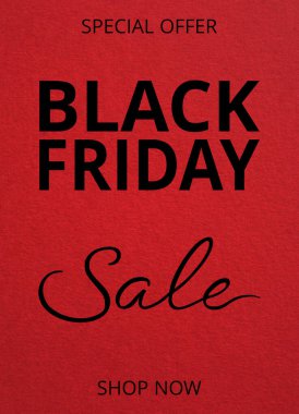 Kara Cuma simge vektör illüstrasyonu