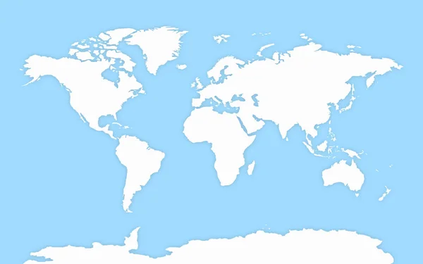 Παγκόσμιο Χάρτη Διανυσματική Απεικόνιση — Διανυσματικό Αρχείο