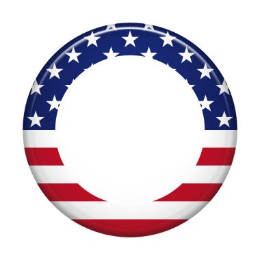 Amerika Birleşik Devletleri bayrağıyla oy ve seçim kavramı 