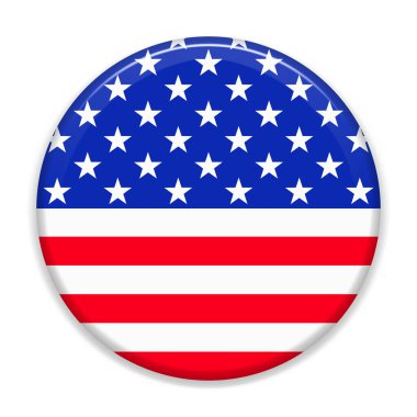 Amerika Birleşik Devletleri bayrağıyla oy ve seçim kavramı 