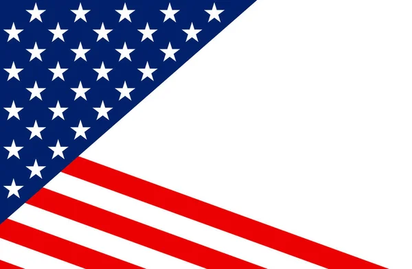 アメリカの国旗を掲げた選挙の概念です — ストック写真