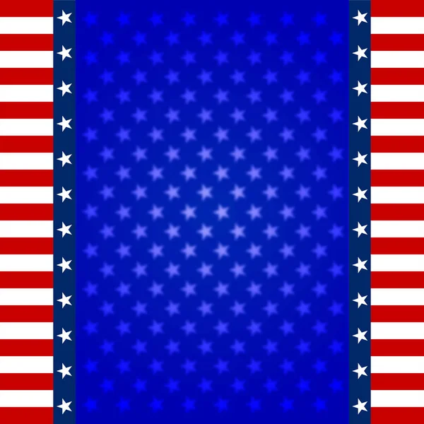 Głosowanie Koncepcja Wyborów Flagą Stanów Zjednoczonych Ameryki — Zdjęcie stockowe