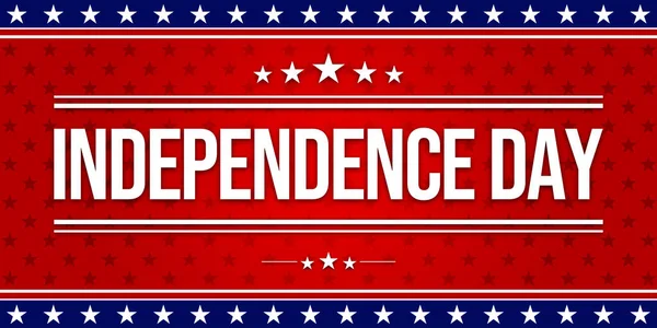 Lipca Dzień Niepodległości Federalne Święto Stanach Zjednoczonych — Zdjęcie stockowe
