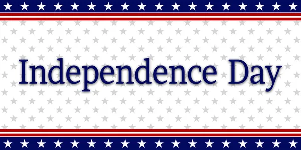 Den Nezávislosti Července Federální Svátek Spojených Státech — Stock fotografie
