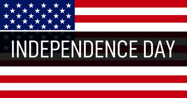 Lipca Dzień Niepodległości Federalne Święto Stanach Zjednoczonych — Zdjęcie stockowe