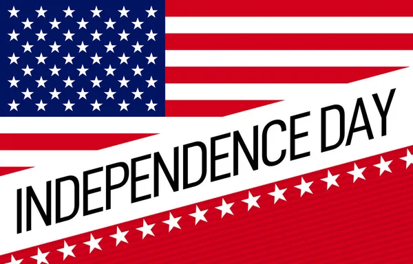 Julio Día Independencia Vacaciones Federales Los Estados Unidos —  Fotos de Stock