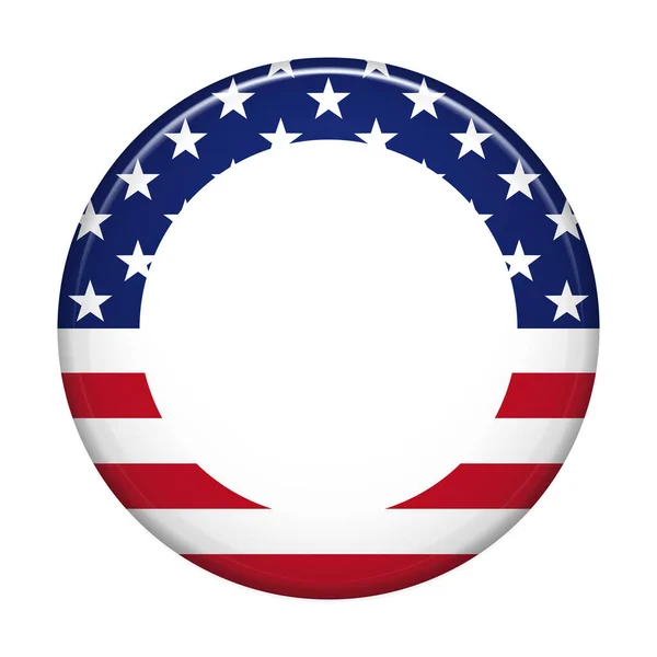 Голосування Концепція Виборів Прапором Єднаних Держав Америки — стокове фото