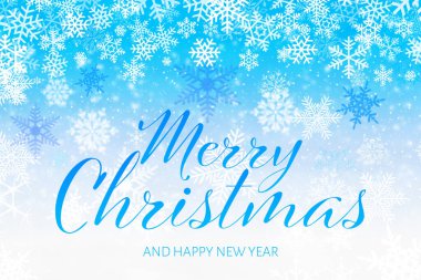 Kış tebrik kartı şablonu, renkli bayram afişi