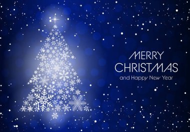 Noel arkaplanı, kart vektör illüstrasyonu