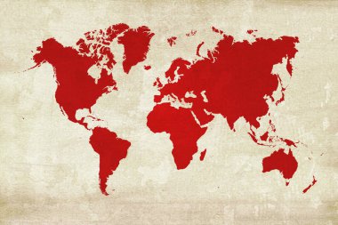 dünya haritası arkaplanı, 3d illüstrasyon