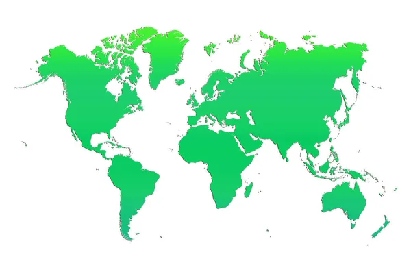 Mapa Mundo Fundo Ilustração — Fotografia de Stock