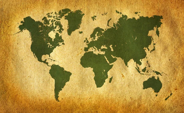 Mapa Del Mundo Planeta Tierra —  Fotos de Stock