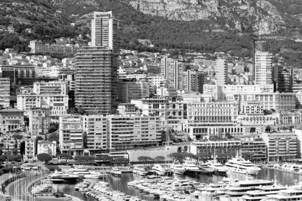 Principato Monaco Edifici Centro Costa Azzurra — Foto Stock