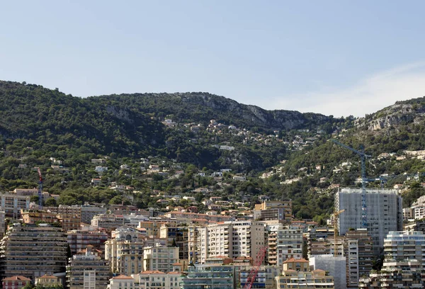 Principality Monaco Buildings Downtown French Riviera — Stock Photo, Image