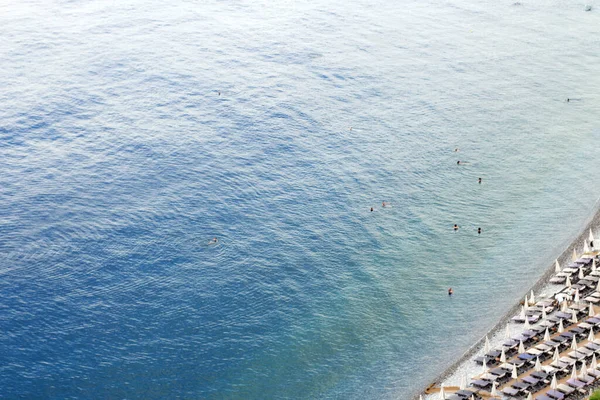 stock image Coastline of Nice, view from the castle, French Riviera