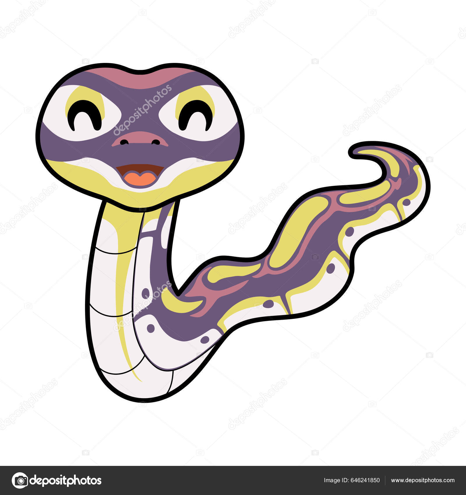 Vetores de Cobra Dos Desenhos Animados Que Sai De Uma Cesta E Que Prende Um  Sinal e mais imagens de Animal - iStock