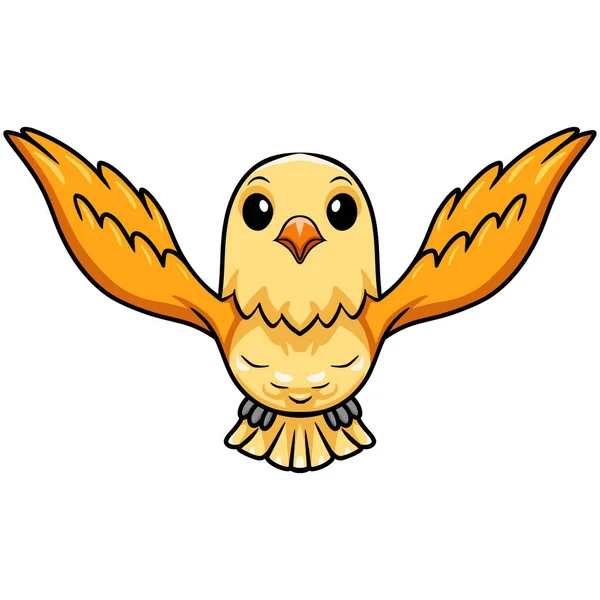 Векторная Иллюстрация Cute Creamino Lovebird — стоковый вектор