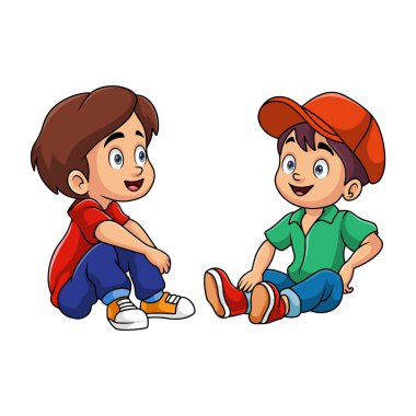 Sevimli erkek ve kız şık bir çift.