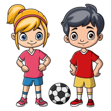Sevimli erkek ve kız şık bir çift.