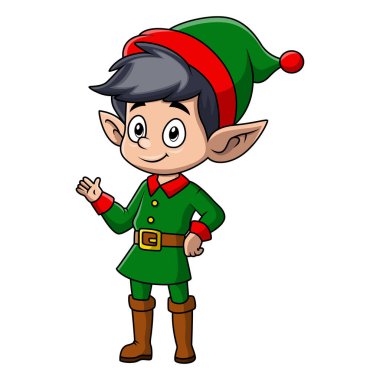 Şirin noel elf çocuk çizgi filmi