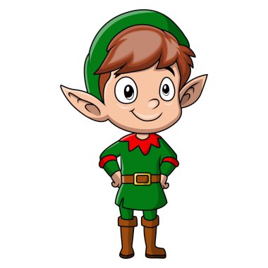 Şirin noel elf çocuk çizgi filmi