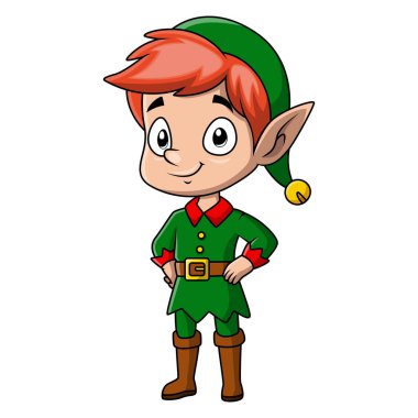 Şirin noel elf çocuk çizgi filmi