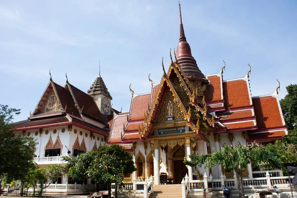 Starověké Budovy Starožitné Ubosot Wat Thap Kradan Chrám Pro Thajské — Stock fotografie
