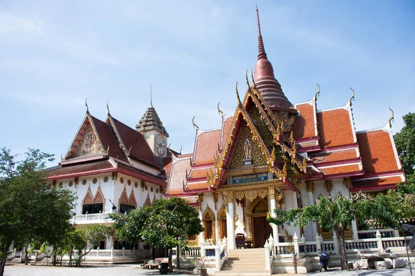 Antico Edificio Antico Ubosot Wat Thap Kradan Tempio Popolo Thai — Foto Stock