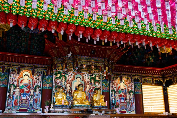 Templo Haedong Yonggungsa Santuario Yonggung Para Los Viajeros Extranjeros Coreanos — Foto de Stock