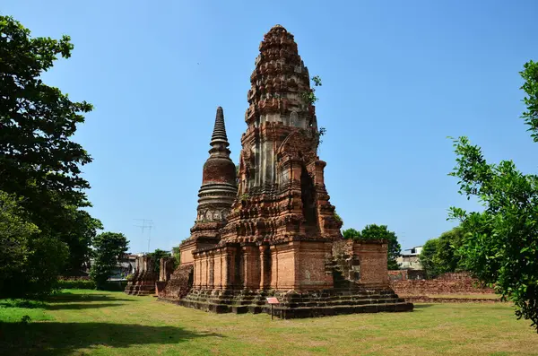 Edificio Ruinas Antiguas Arquitectura Antigua Wat Phra Sri Rattana Mahathat — Foto de Stock