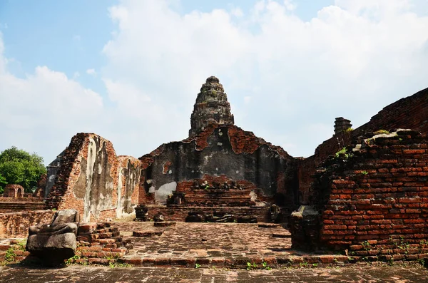 Ruines Antiques Bâtiment Architecture Antique Wat Phra Sri Rattana Mahathat — Photo