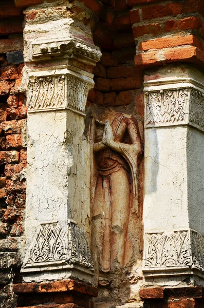 Стародавні Руїни Старовинна Архітектура Храму Ват Пха Шрі Раттана Махатхана — стокове фото
