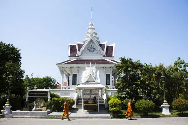 Αρχαία Αίθουσα Περίπτερο Αντίκες Μικρό Ιερό Ιερό Για Thai Άνθρωποι — Φωτογραφία Αρχείου