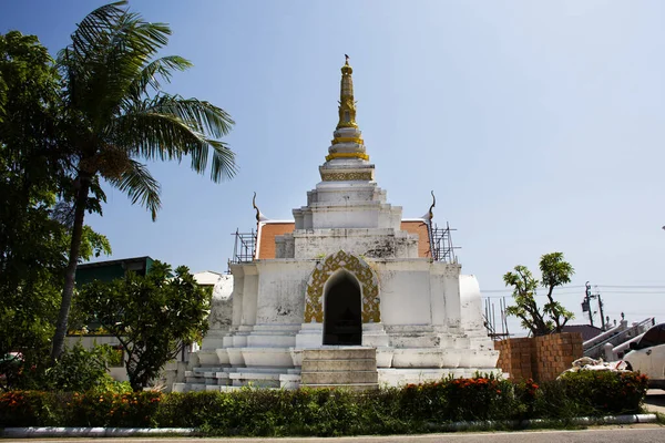 Αρχαία Καταστροφή Stupa Αντίκες Παλιό Chedi Για Thai Ταξιδιώτες Επίσκεψη — Φωτογραφία Αρχείου