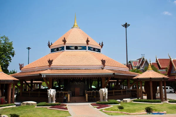 Alte Ubosot Ordinationshalle Oder Antike Alte Kirche Für Thailänder Reisende — Stockfoto