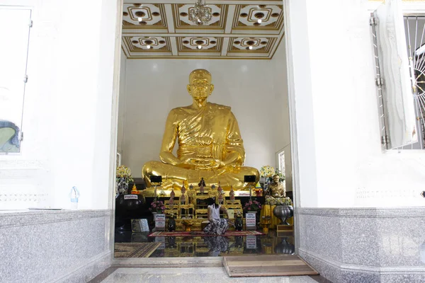 Starożytny Mały Przybytek Phra Achan Thammachot Kultu Dla Tajów Ludzi — Zdjęcie stockowe