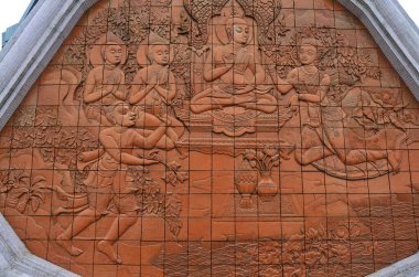 Tayland 'ın Chiang Mai kentindeki Chaingmai şehrindeki dağda bulunan Doi Inthanon Milli Parkı' nın kutsamasına saygı gösterin.