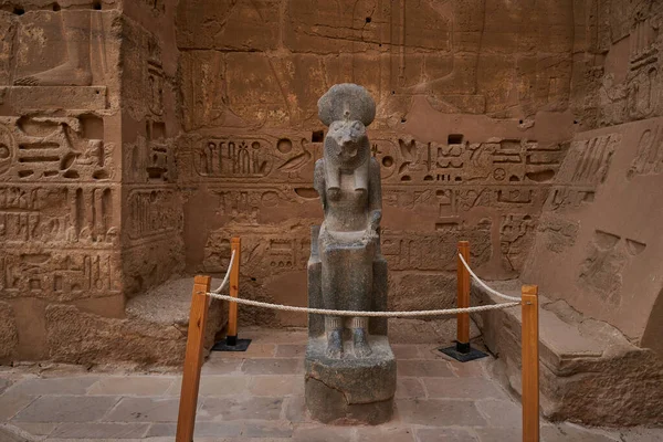 Templo Mortuorio Ramsés Iii Medinet Habu Luxor Egipto —  Fotos de Stock