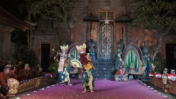 Legong Balinesisk Dans Det Förfinad Dansform Som Kännetecknas Intrikata Fingerrörelser — Stockvideo