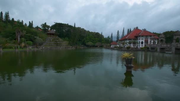 Ujung Vízpalota Egykori Palota Karangasem Régensségben Balin Indonéziában Más Néven — Stock videók