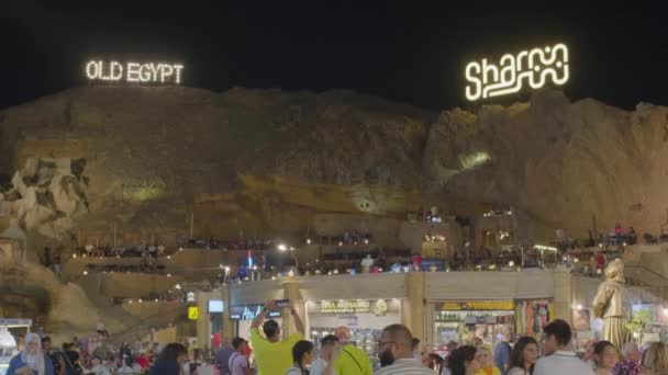 Sharm Sheikh South Sinai Governorate Egipt Września 2023 Stary Rynek — Wideo stockowe
